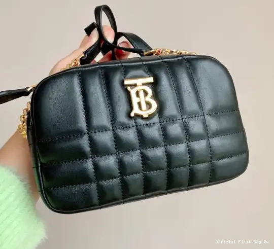Official First Bag Ru Lola BURBERRY Bag MINI Camera 0523